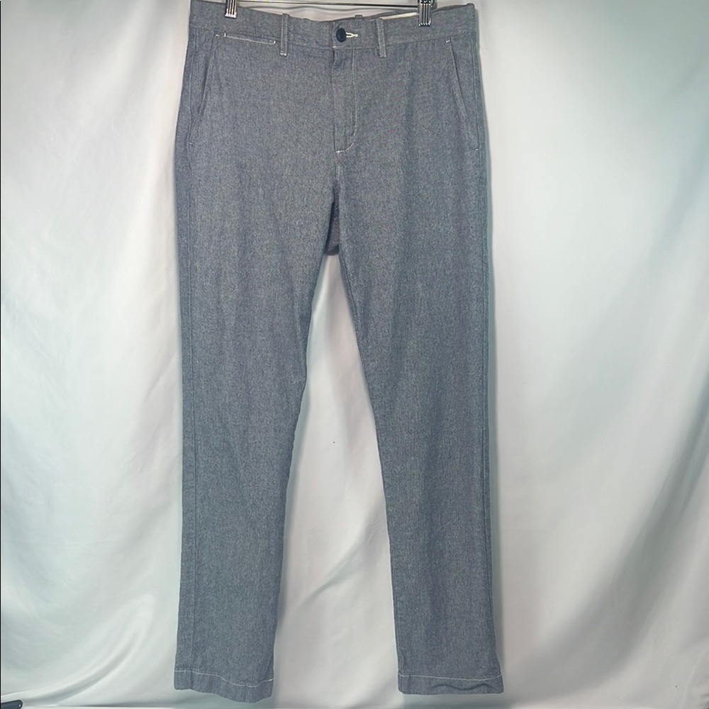 J Crew Stretch 770 Strait Men’s‎ Gray Pants Size 32x34